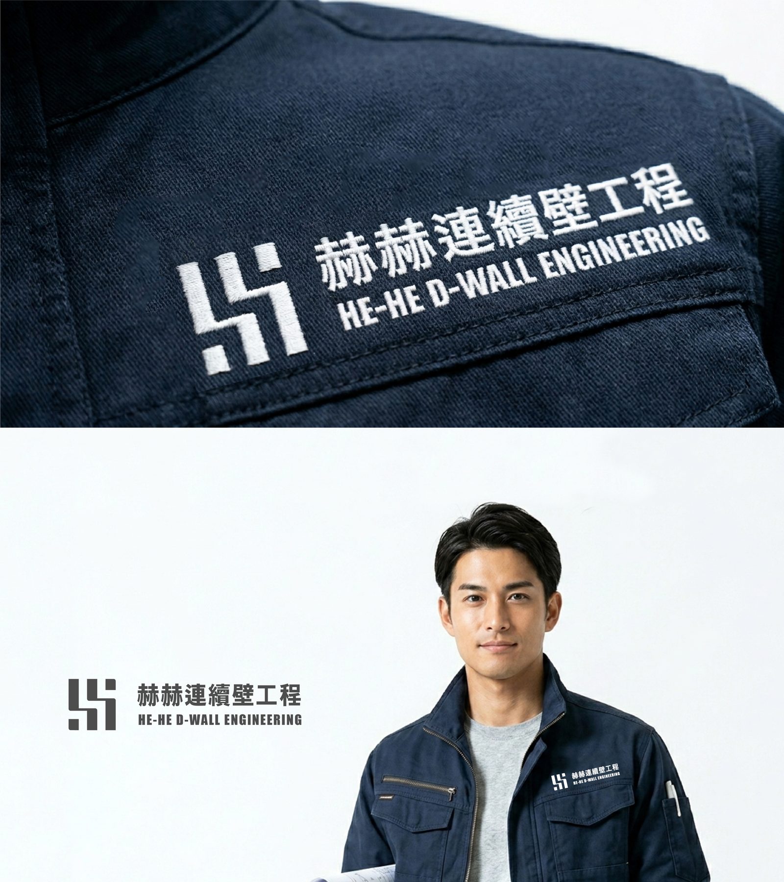 工作服刺繡與肖像