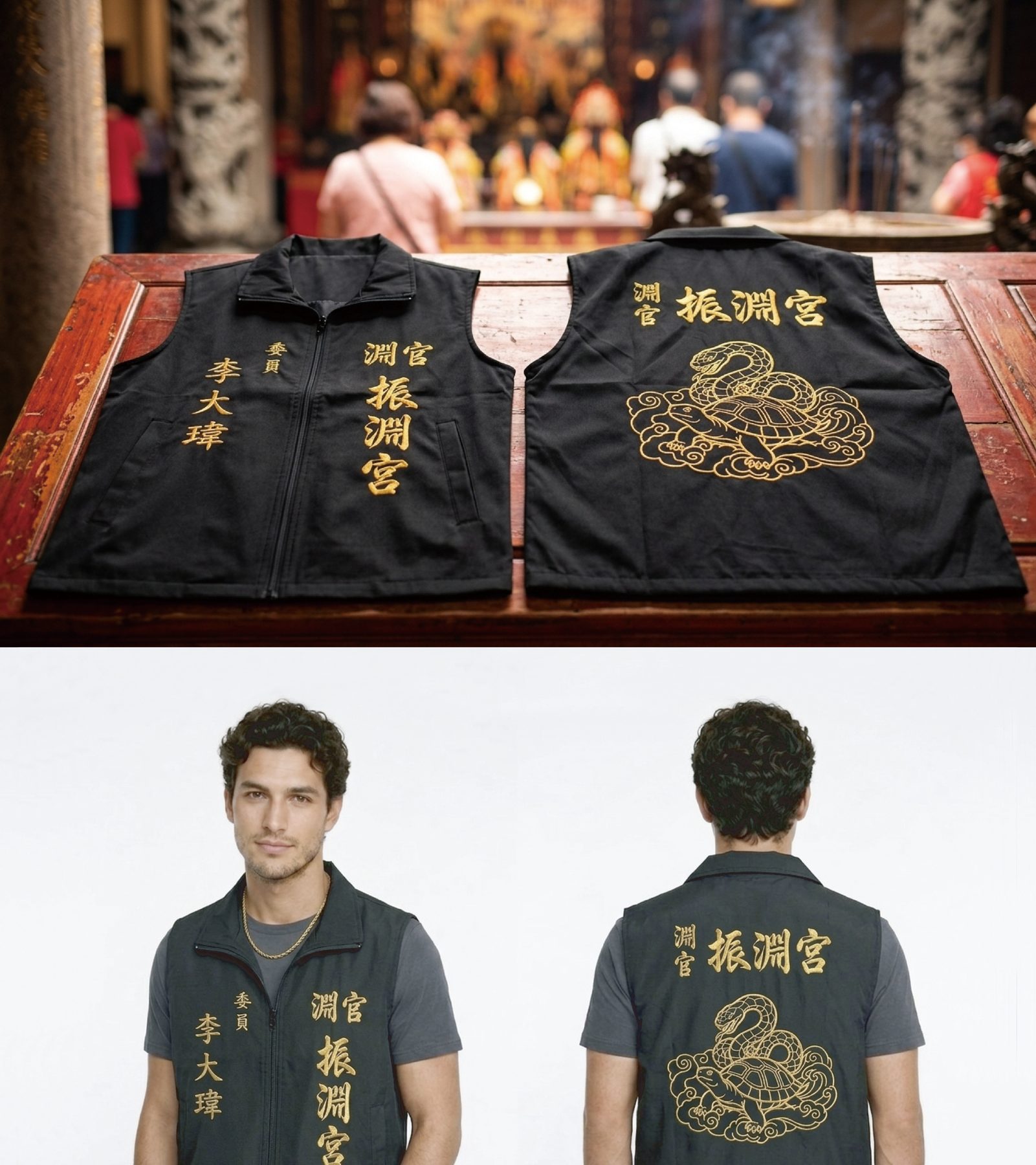 背心平拍與著用 — 01